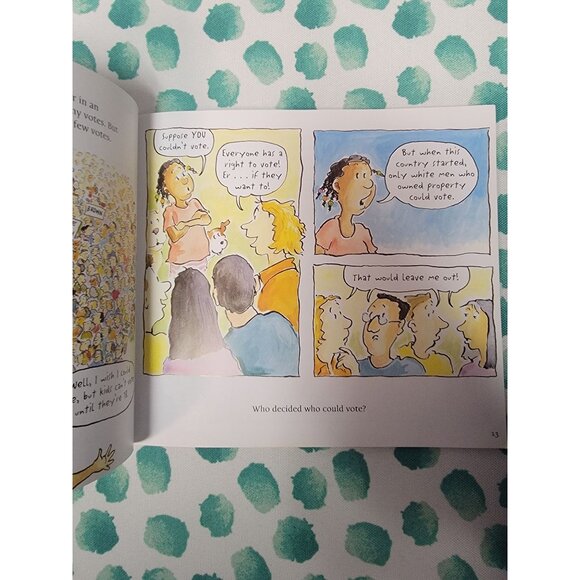 "Eileen Christelow Vote! Hardcover Childrens Book About Elections & Voting - Picture 3 of 3